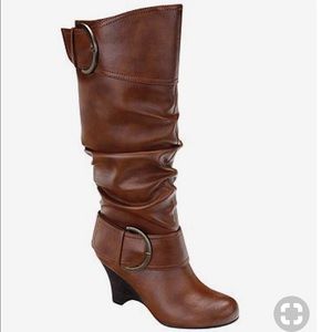 Pesaro Italy Ivan cognac boots man made leather